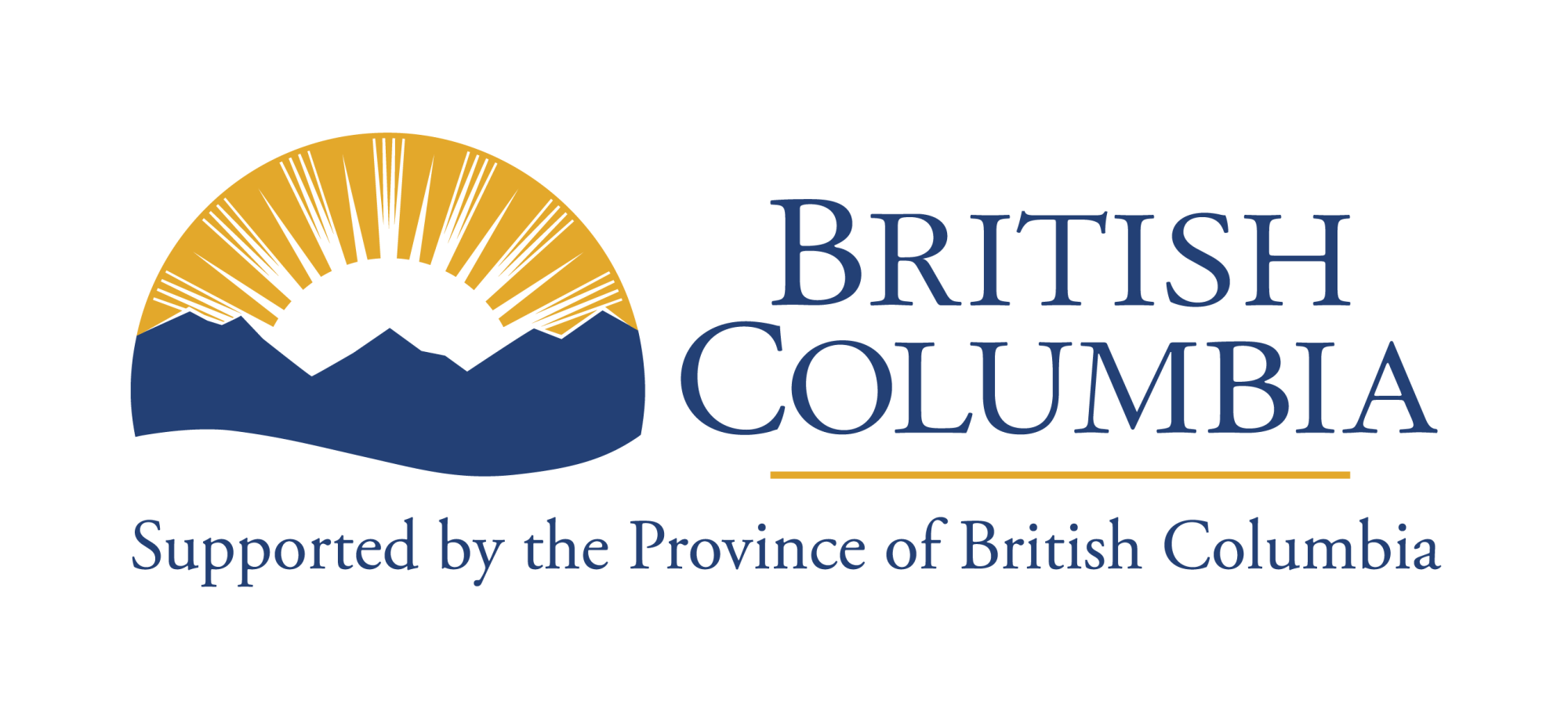 Logo: Supported by the Province of British Columbia