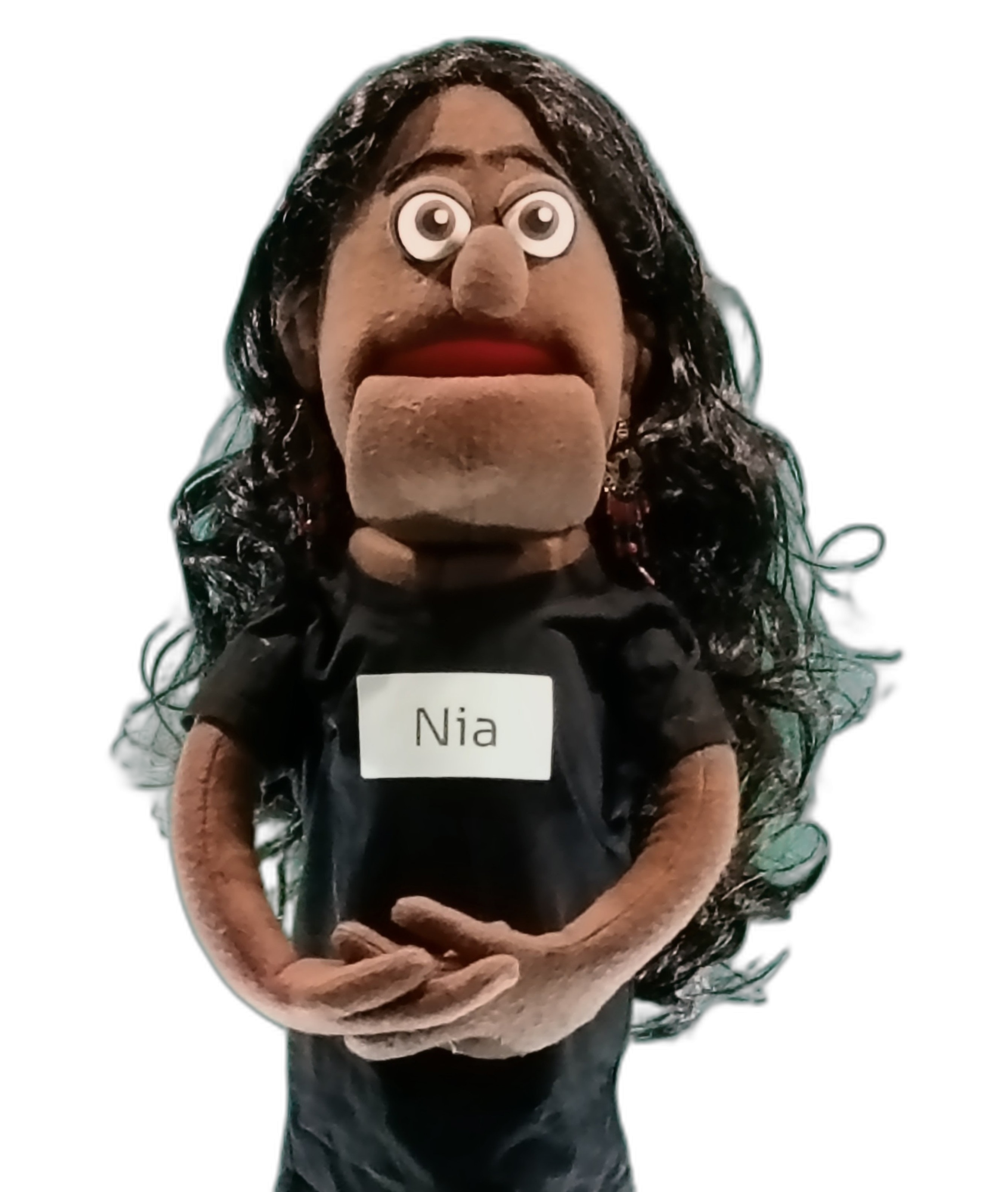 Nia, one of the Common Thread puppets
